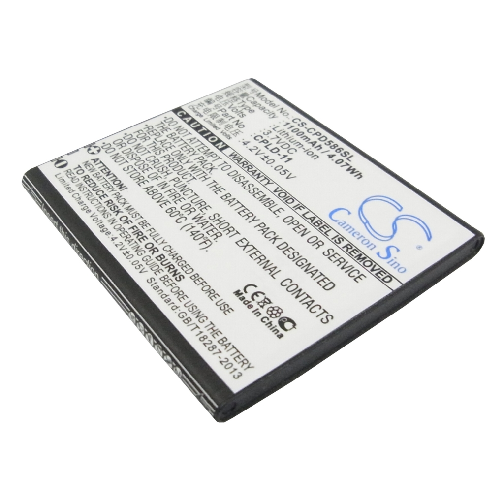 Batterier till mobiltelefoner Coolpad CS-CPD586SL