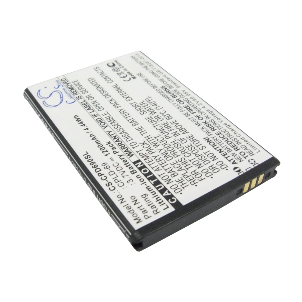 Batterier till mobiltelefoner Coolpad CS-CPD690SL