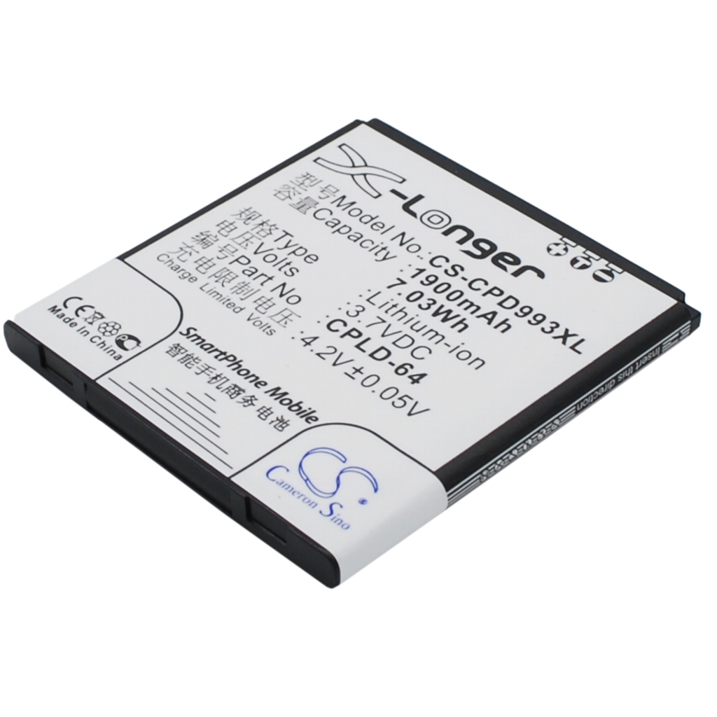 Batterier till mobiltelefoner Coolpad CS-CPD993XL