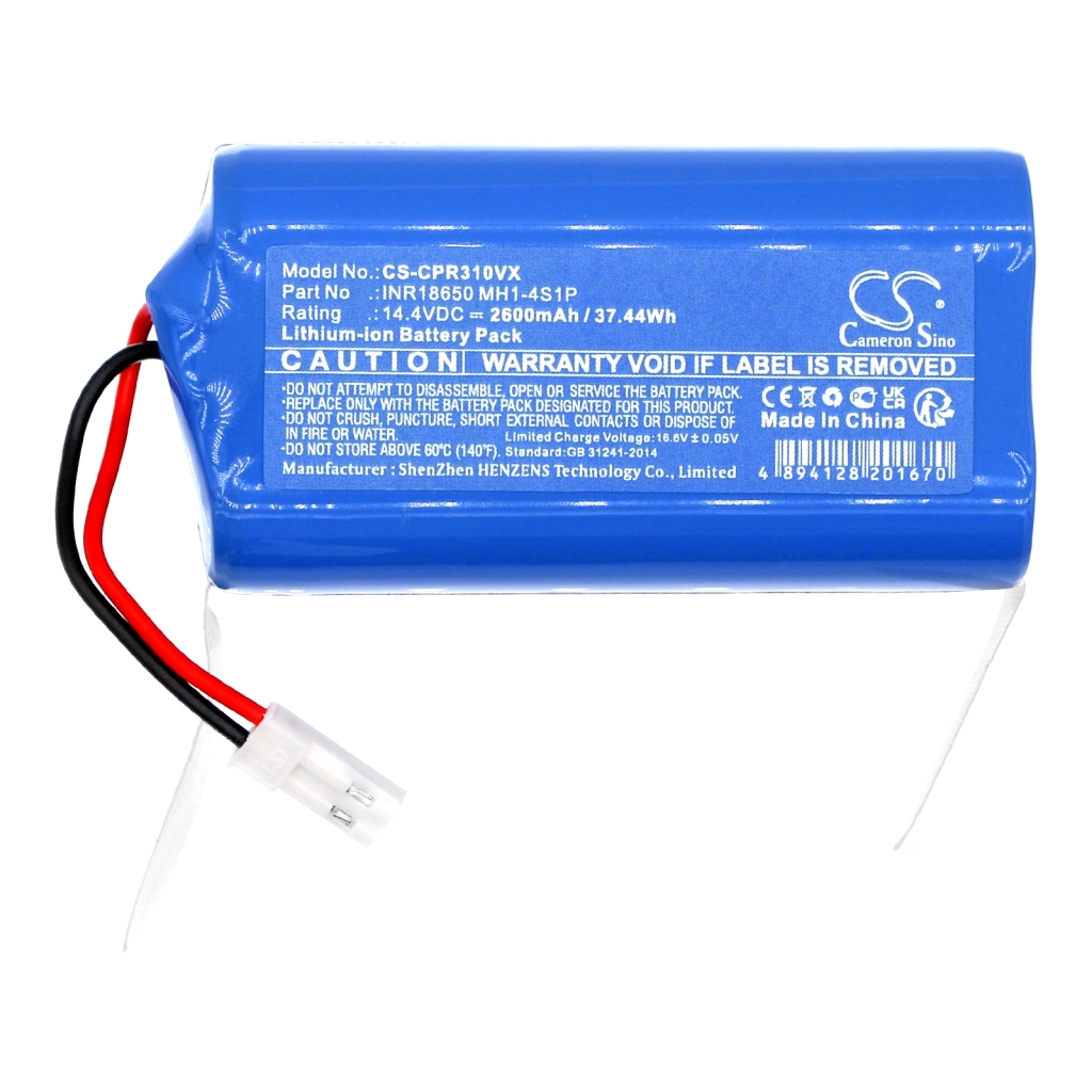 Battery Replaces BYD INR18650 M26-4S1P