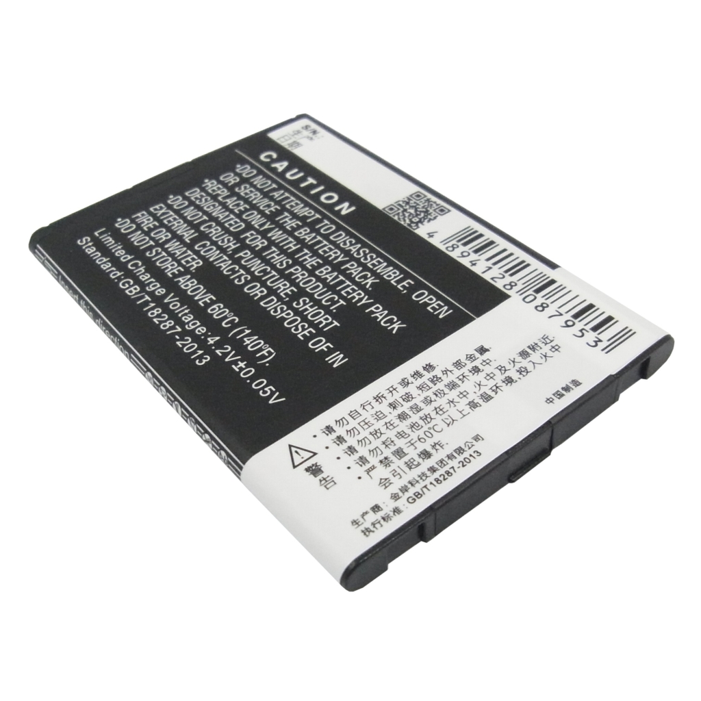 Compatible battery replacement for Coolpad W708