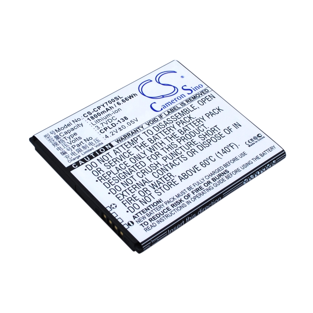 Batterier till mobiltelefoner Coolpad CS-CPY700SL