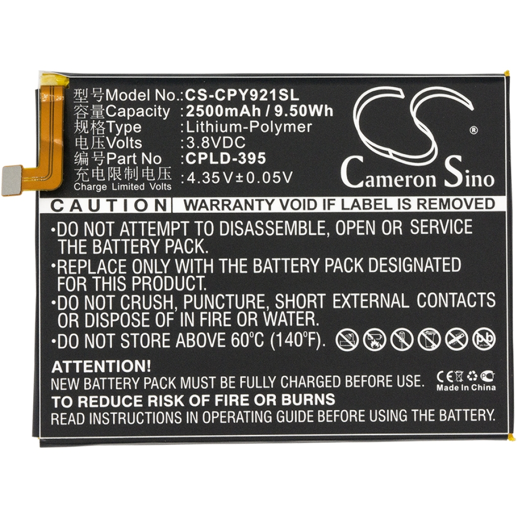 Batterier till mobiltelefoner Coolpad CS-CPY921SL