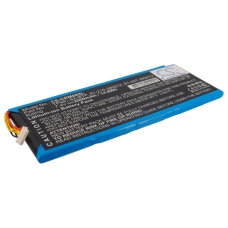 Kompatibel batteribyte för Crestron 81-207-392012,81-215-360012,TPMC-8X-BTP