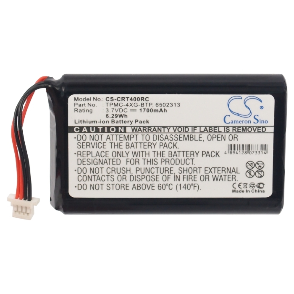 Remote Control Battery Crestron CS-CRT400RC