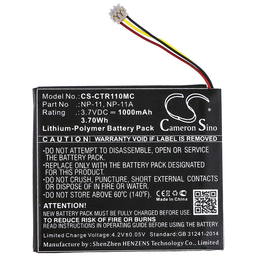 Batterier Ersätter LIS1639CSPC