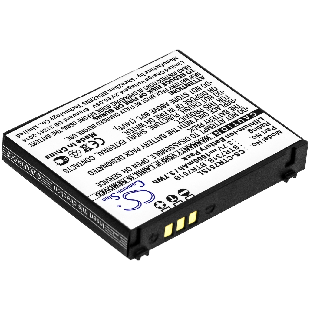 Battery Replaces BTR731B