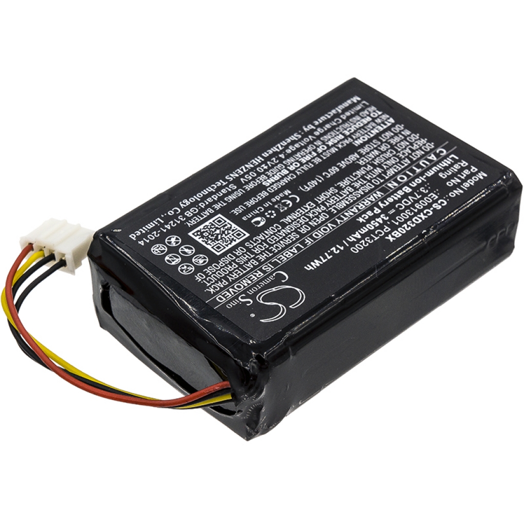 Batterier för skanner C-one CS-CXD320BX