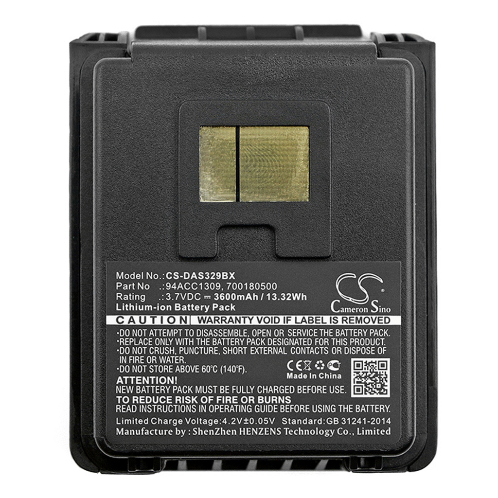 Batterier för skanner Datalogic CS-DAS329BX