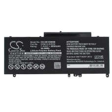 Kompatibel batteribyte för DELL 079VRK,07V69Y,0G5M10,0WYJC2,451-BBLK...