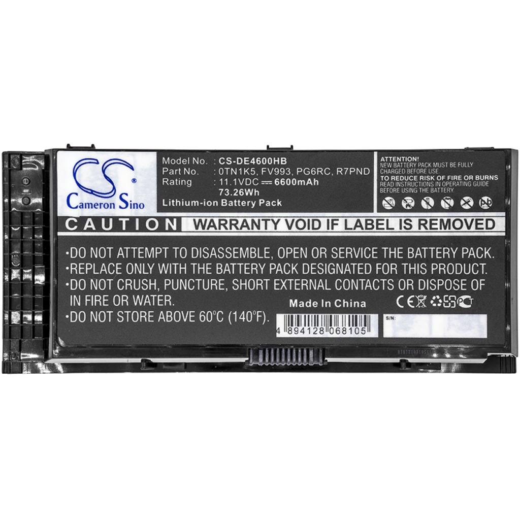 Notebook battery DELL Precision M4600