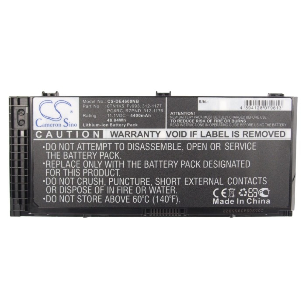 Notebook battery DELL Precision M4600