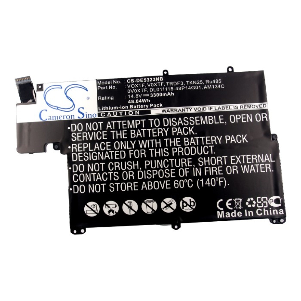 Batterier Ersätter Inspiron 13z-5323