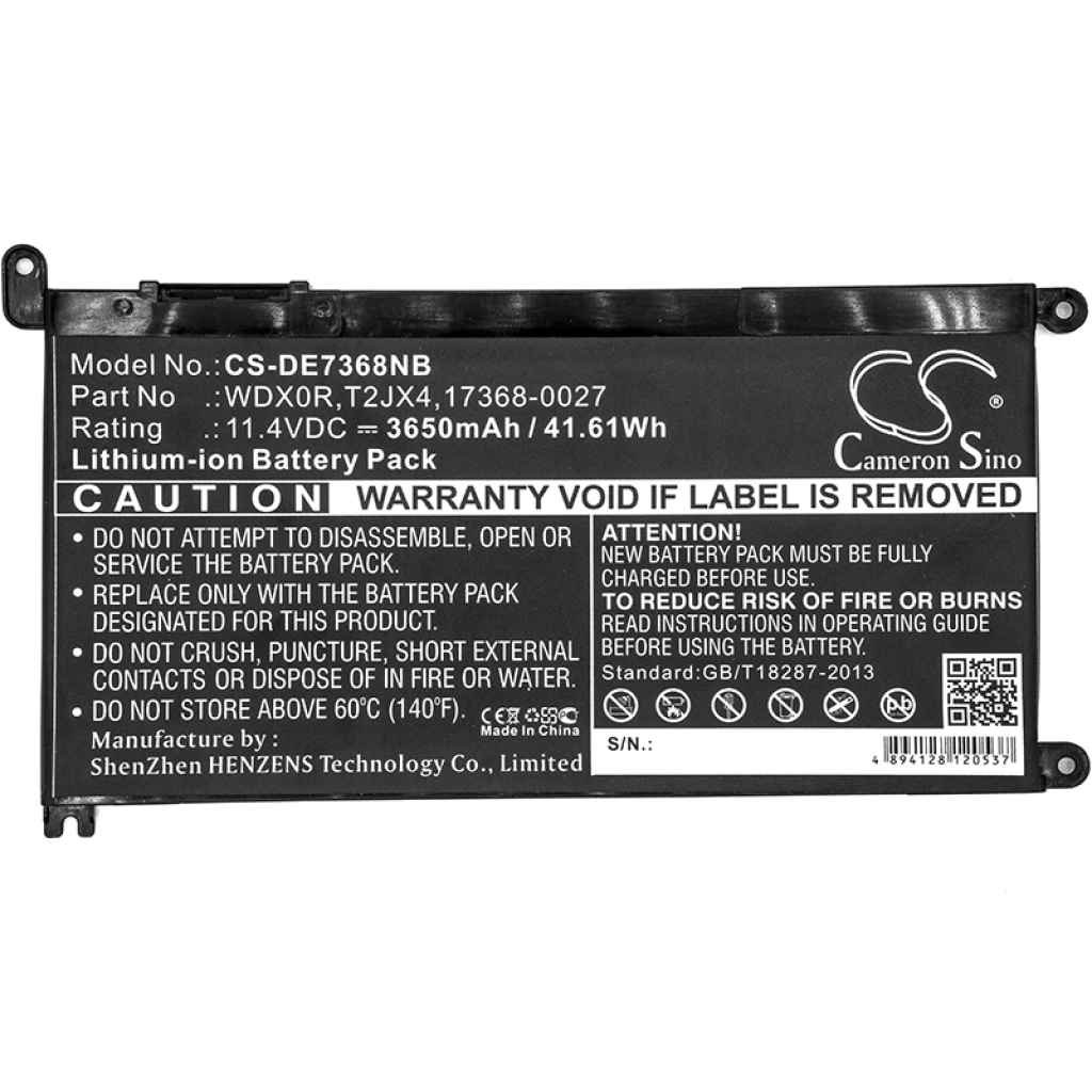 Notebook battery DELL Inspiron 14-3480-D1725S