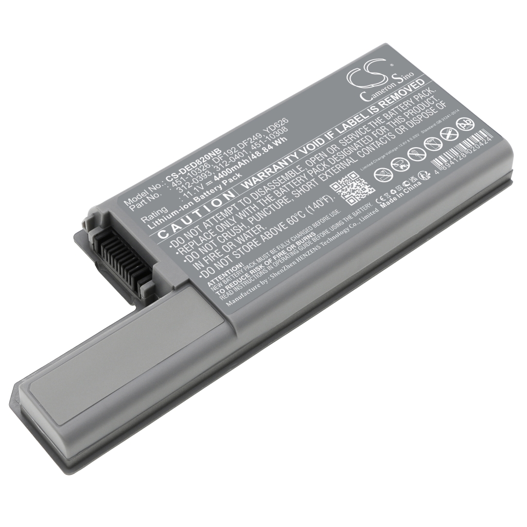 Batterier till bärbara datorer DELL CS-DED820NB