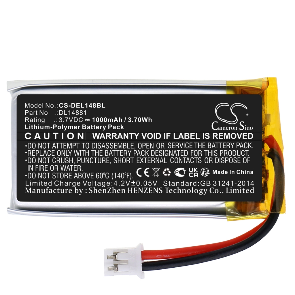 Batterier för skanner Deli CS-DEL148BL