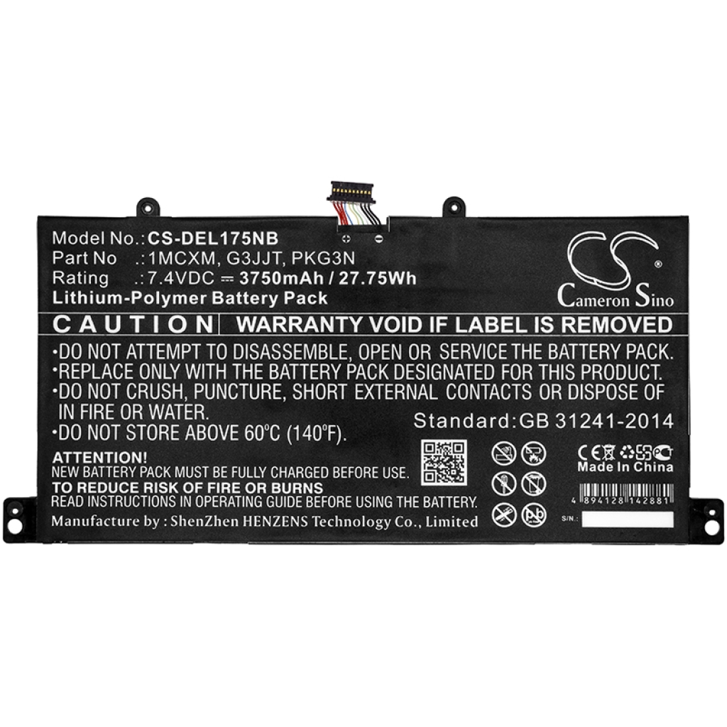 Battery Replaces G3JJT