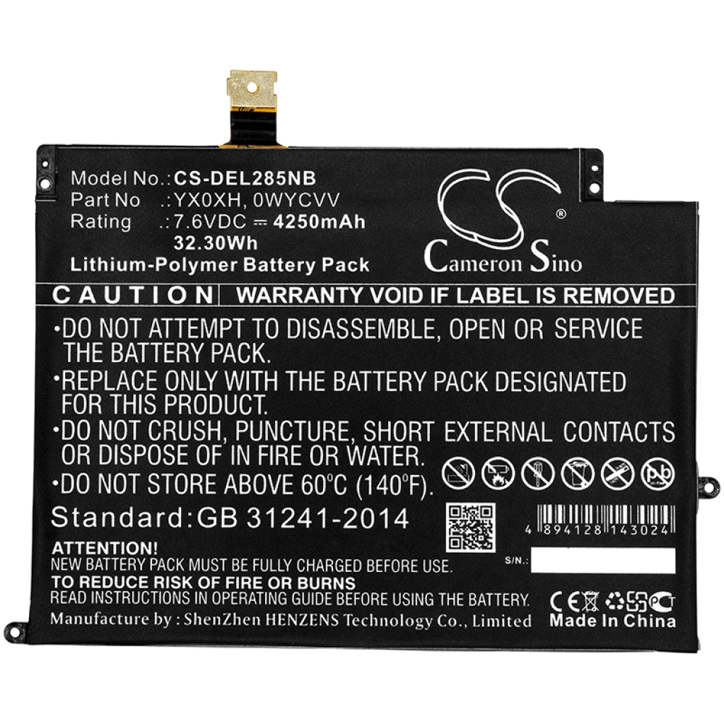 Batterier Ersätter 0C668F