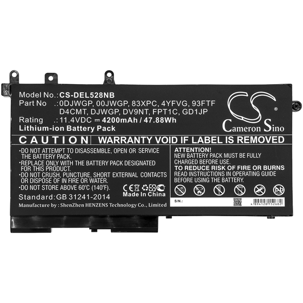 Battery Replaces D4CMT