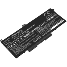 Kompatibel batteribyte för DELL 075X16,RJ40G