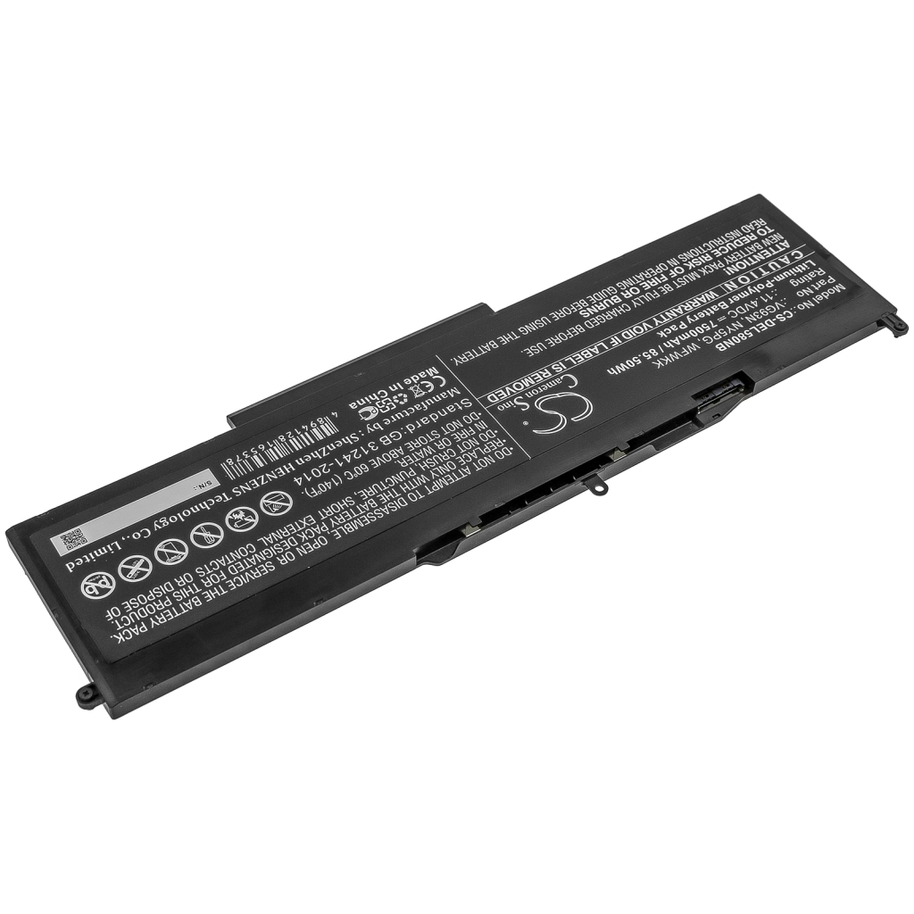 Batterier till bärbara datorer DELL CS-DEL580NB