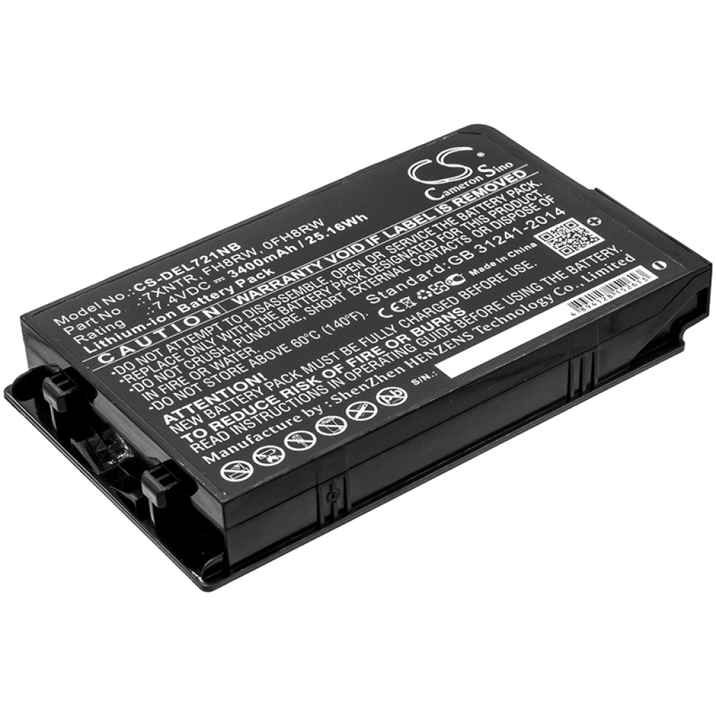 Batterier till bärbara datorer DELL CS-DEL721NB