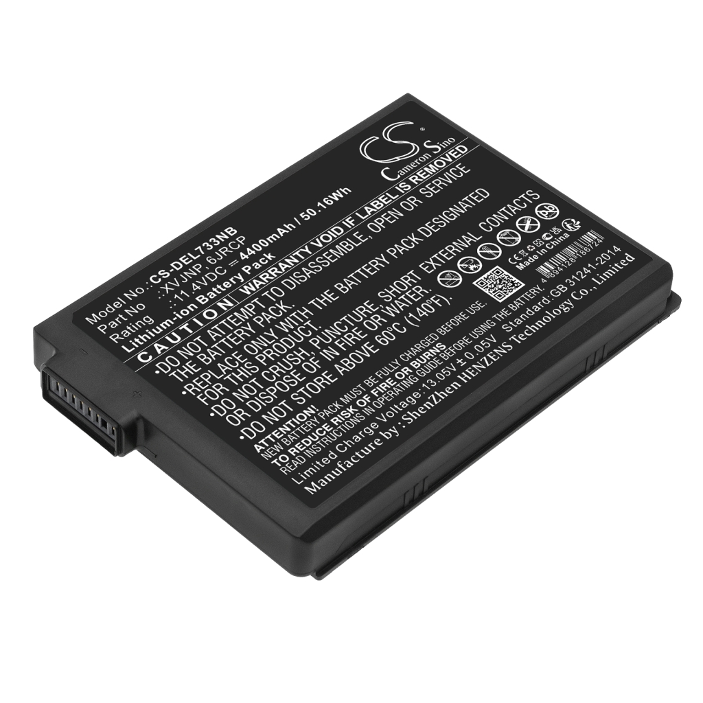 Batterier Ersätter Latitude 7330 Rugged