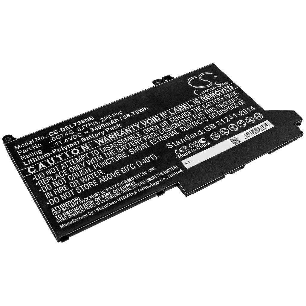 Battery Replaces 0G74G