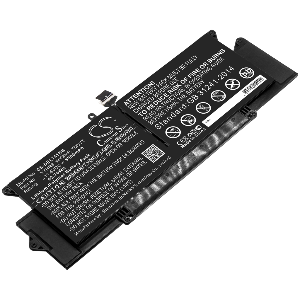 Battery Replaces XMV7T