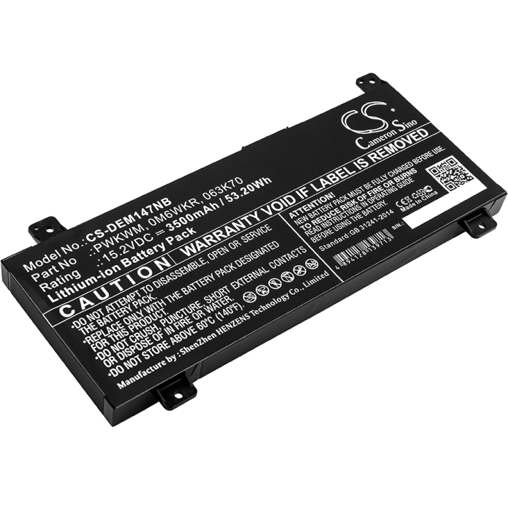 Batterier Ersätter 63k70