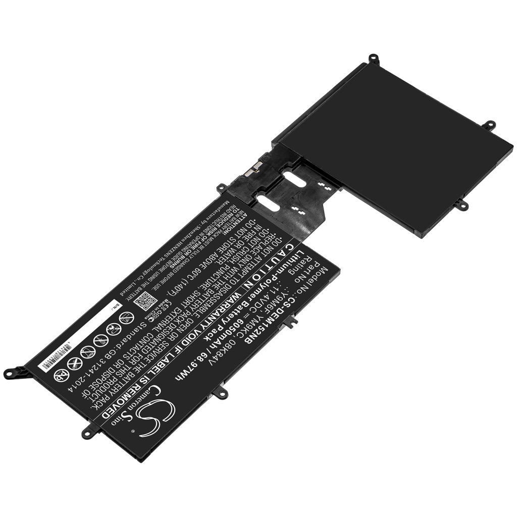 Batterier Ersätter Alienware M15 ALW15M-D4725B