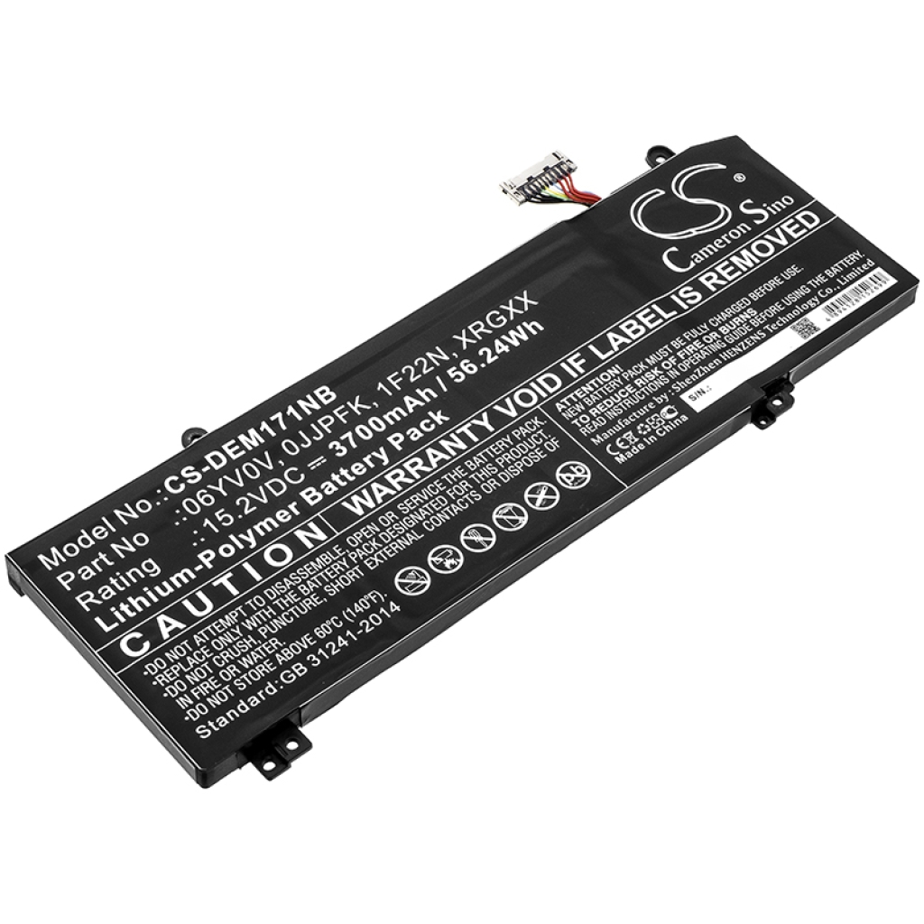 Notebook battery DELL ALW17M-D2758S