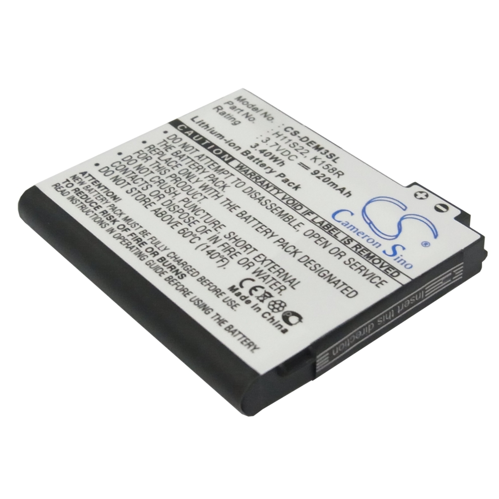 Batterier till mobiltelefoner DELL CS-DEM3SL