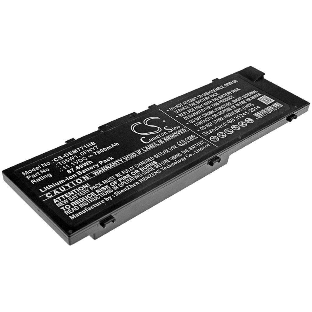 Batterier till bärbara datorer DELL CS-DEM771HB