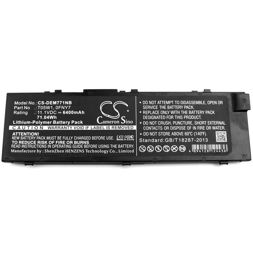 Battery Replaces 0FNY7