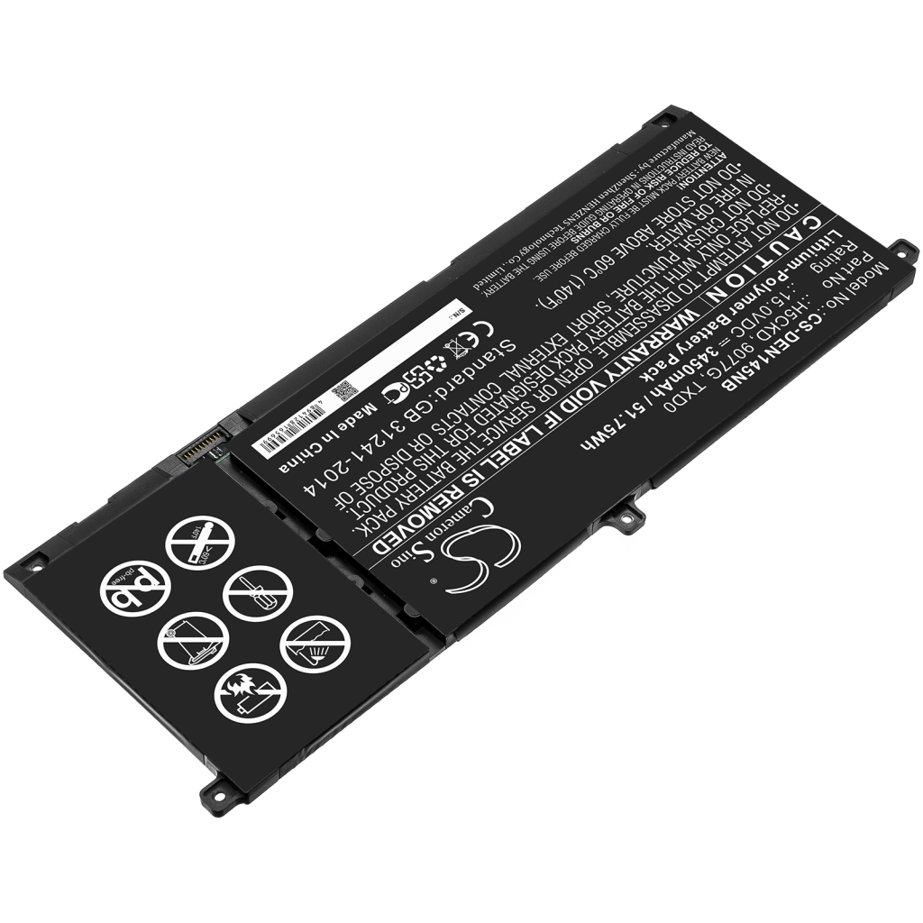 Batterier Ersätter Inspiron 15 5501