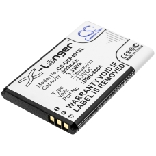 Compatible battery replacement for Doro DBP-800B,DBR-800B,W11,W12