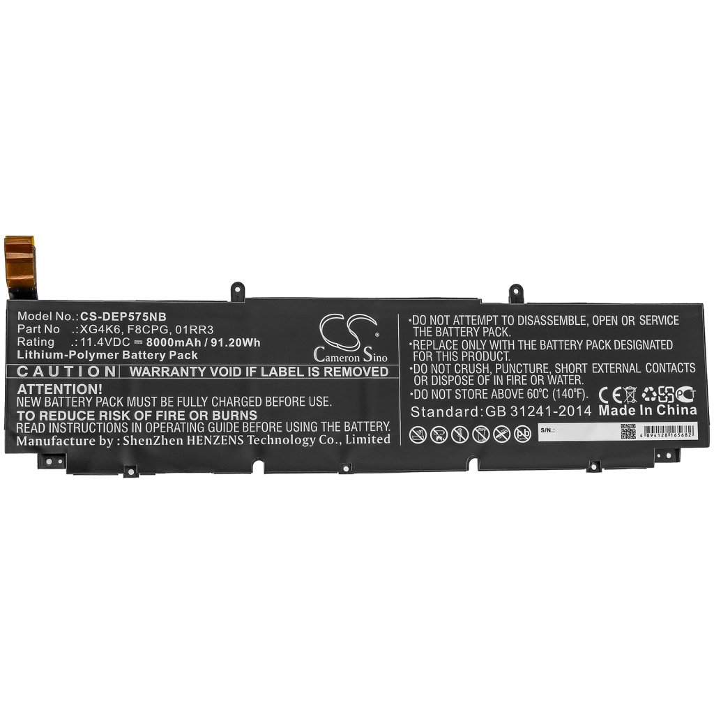 Battery Replaces XG4K6