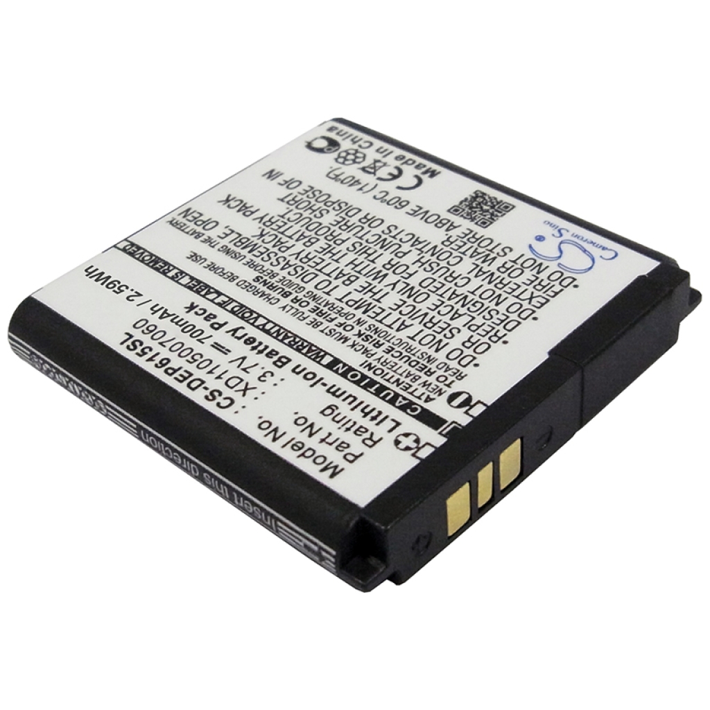 Batterier Ersätter DBB-1000C