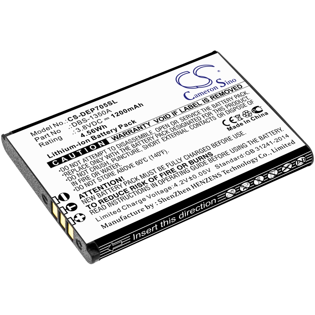 Batterier Ersätter DBS-1350A