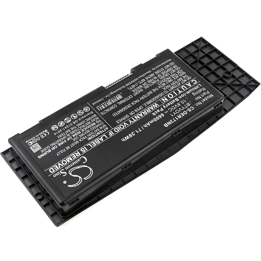 Batterier Ersätter Alienware M17x R3-3D