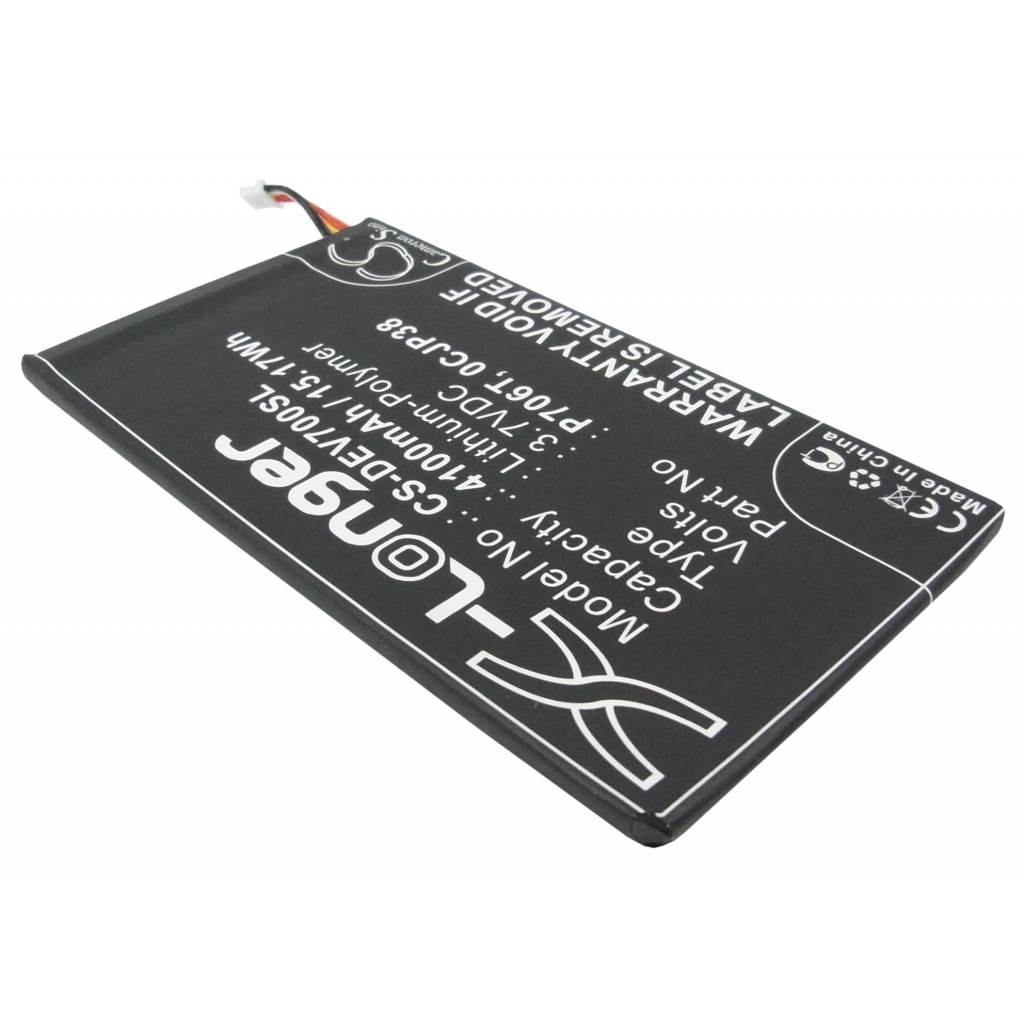 Batterier för surfplattor DELL CS-DEV700SL