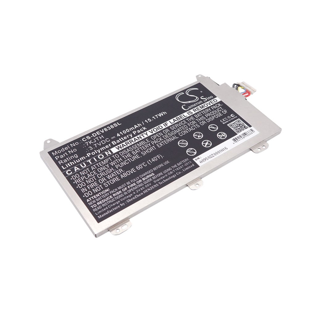 Batterier för surfplattor DELL CS-DEV838SL