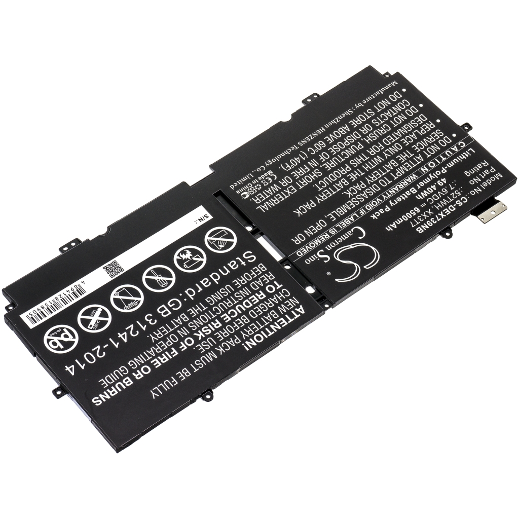 Batterier till bärbara datorer DELL CS-DEX739NB