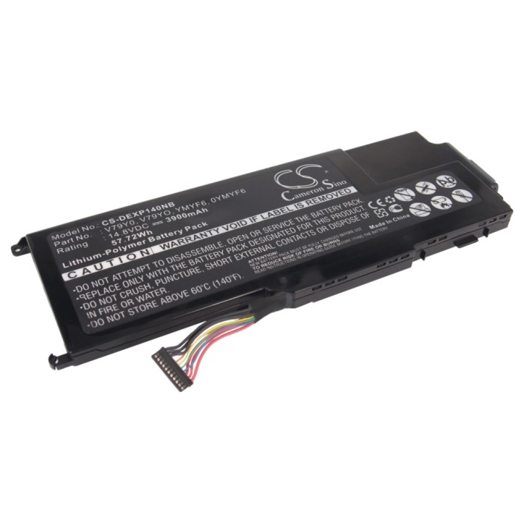 Batterier Ersätter XPS 14Z-L412Z
