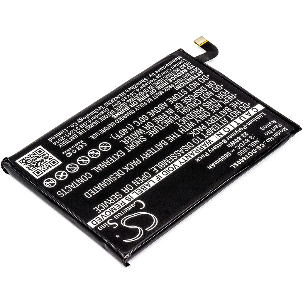 Batterier till mobiltelefoner Doogee CS-DGT600SL