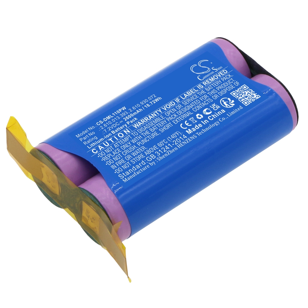 Batterier Ersätter 1100-25