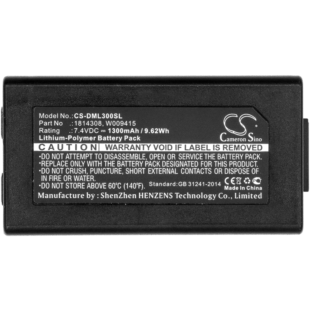 Batterier Batterier för skrivare CS-DML300SL