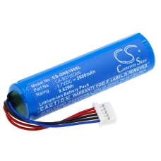 Compatible battery replacement for Denon CA-B2120265,CABICR18650-260