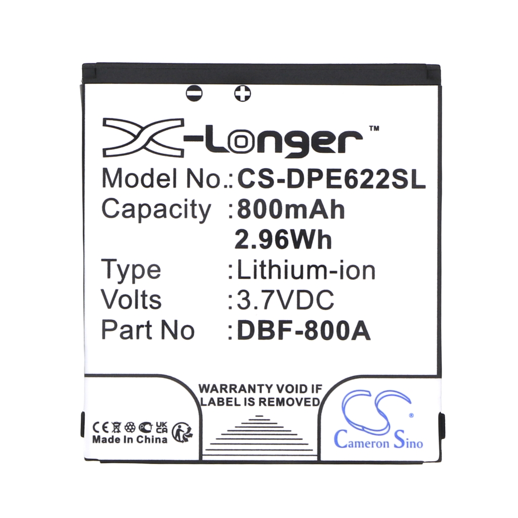 Batterier till mobiltelefoner Doro CS-DPE622SL